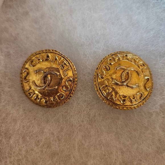 Vintage Chanel Studs - Picture 1 of 3